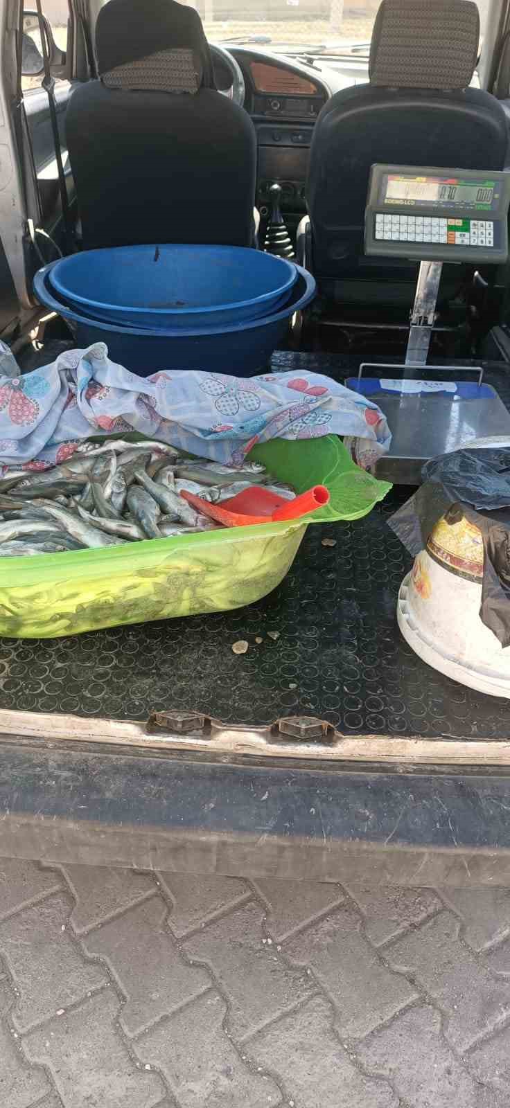 Van&rsquo;da 22 ton 475 kilogram ka&ccedil;ak avlanmış balık ele ge&ccedil;irildi
