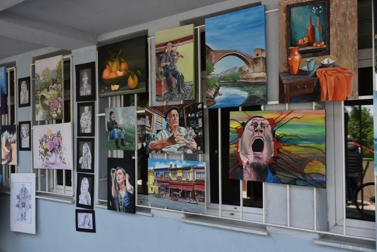 S&ouml;ğ&uuml;t&rsquo;te &lsquo;Yıl Sonu Sergisi&rsquo; a&ccedil;ıldı
