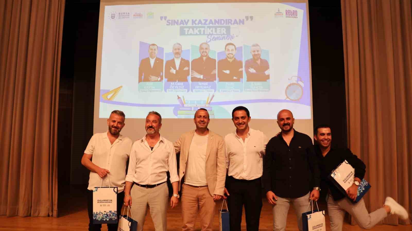 Büyükşehir’den gençlere sınav kazandıran taktikler