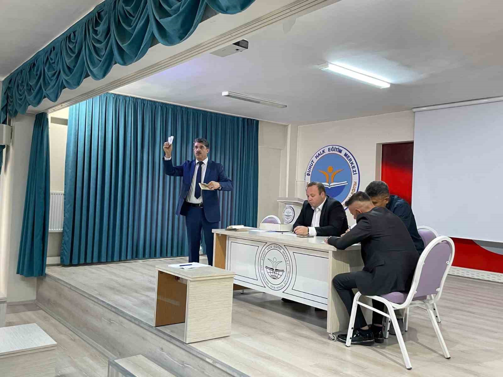 Şuhut’ta Köylere Hizmet Götürme Birliği encümen seçimi yapıldı