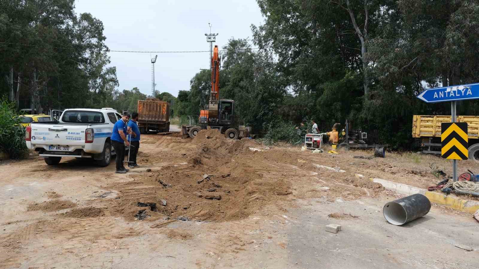 ASAT’tan Serik Turizm Bölgesine 2,7 Milyar TL’lik içme suyu yatırımı