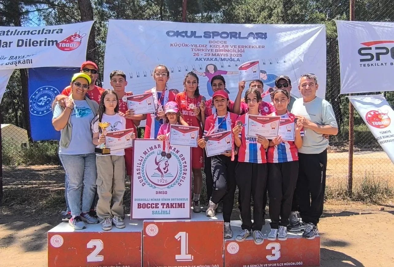 Bocce Türkiye Şampiyonasına Salihli damga vurdu