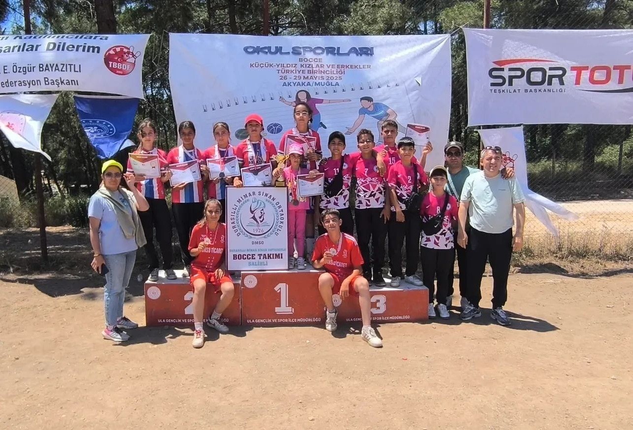 Bocce Türkiye Şampiyonasına Salihli damga vurdu
