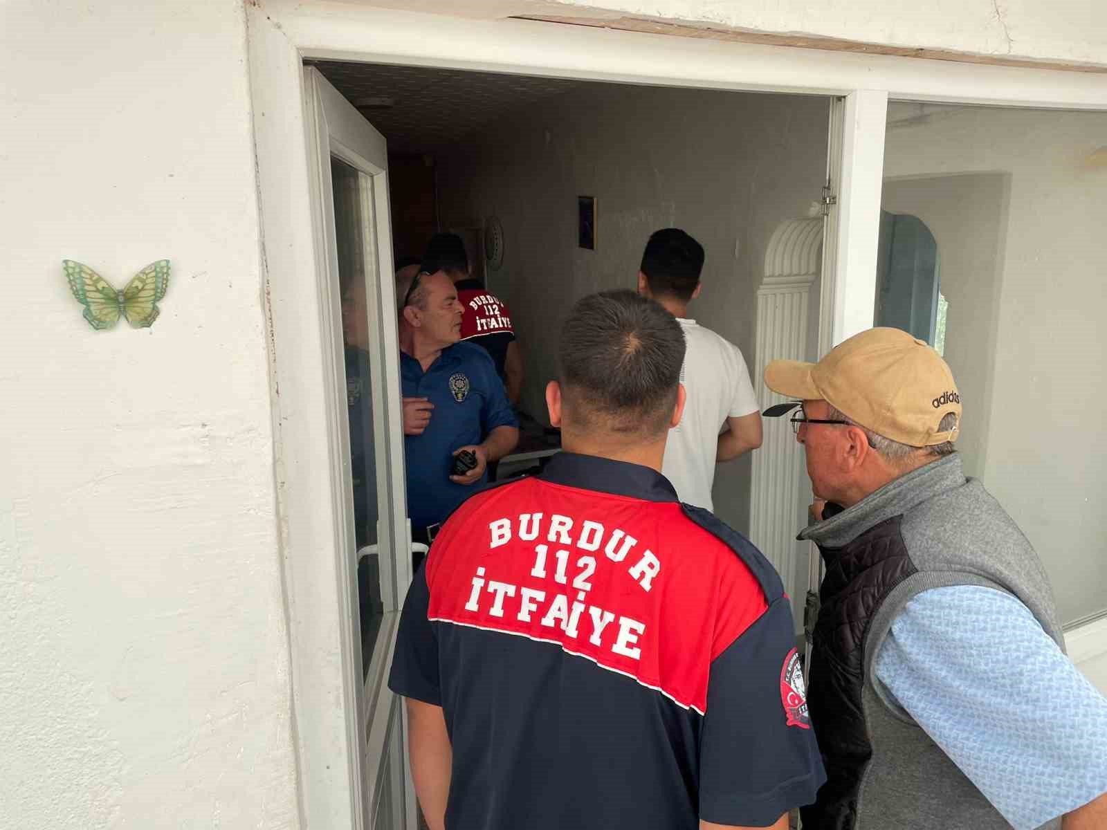Burdur’da 4 gündür haber alınamayan adam evinde ölü bulundu
