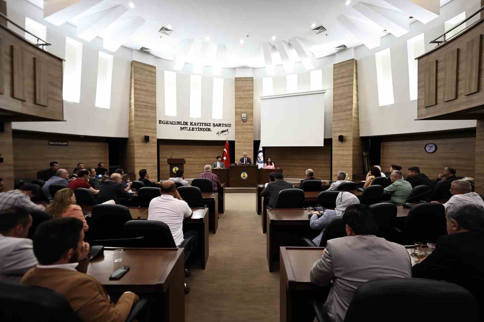 Şahinbey Belediyesi Haziran ayı meclis toplantısı yapıldı