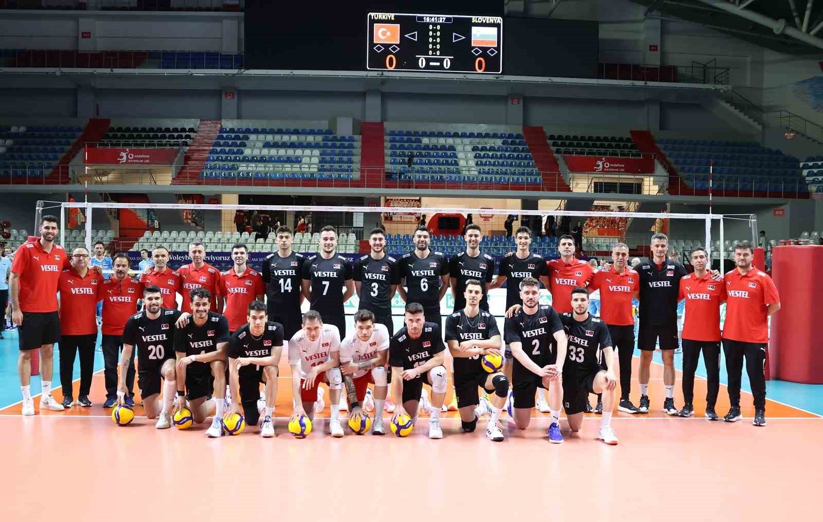 Milliler, filede Slovenya’ya mağlup oldu