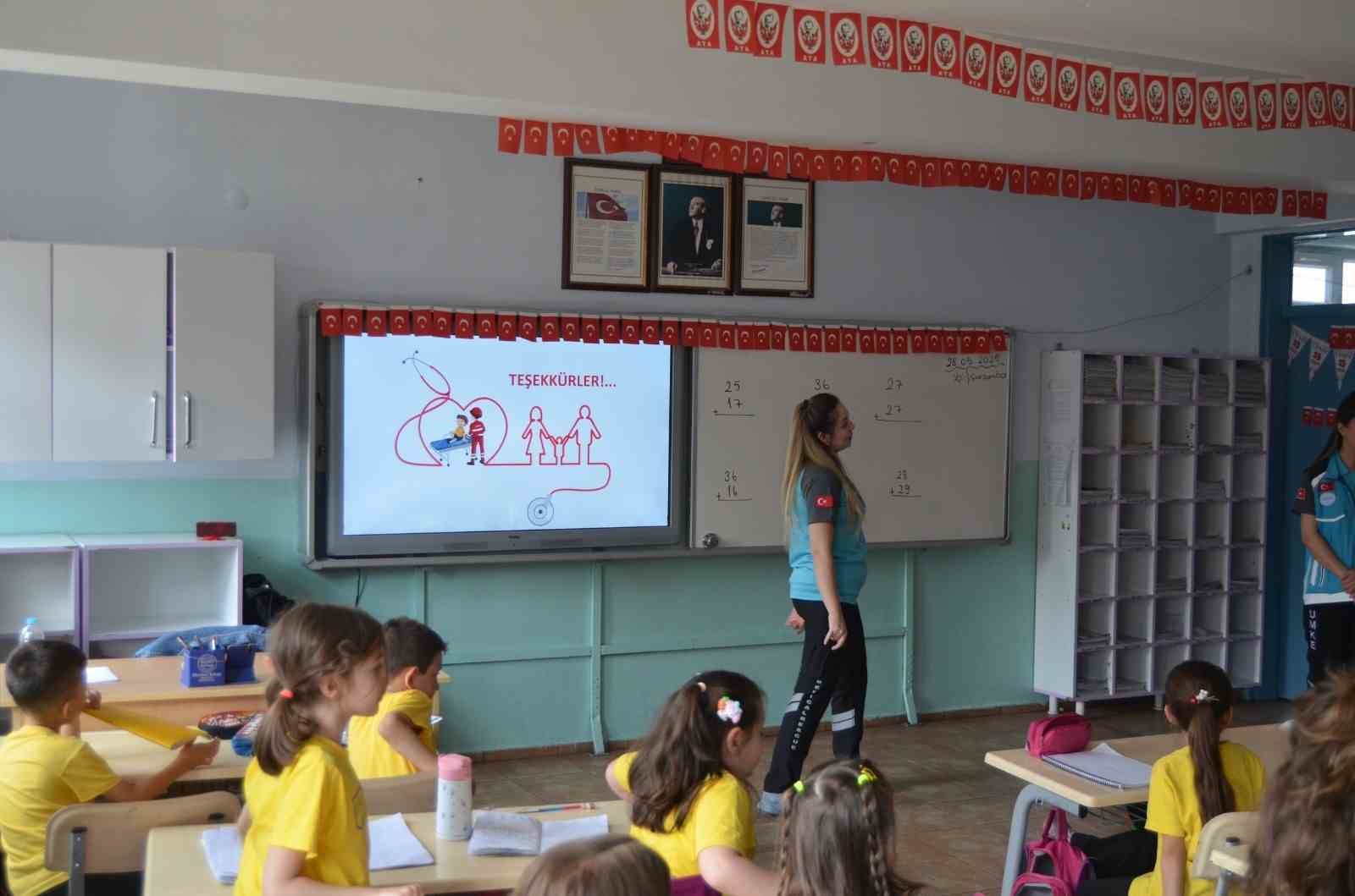 Balıkesir&rsquo;de "Sağlıklı &Ccedil;ocuk, Sağlıklı Gelecek" &ccedil;ocuklara tanıtıldı
