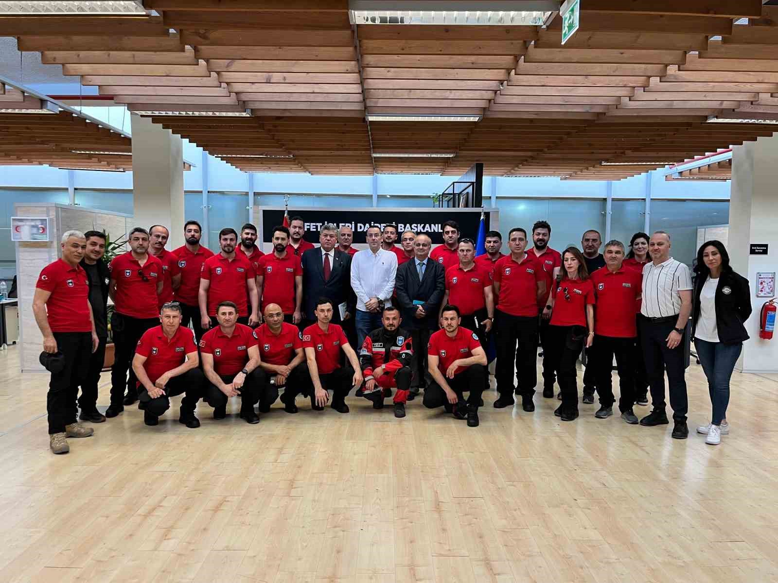 BUSKİ ve BURULAŞ arama kurtarma ekipleriyle AKOM&rsquo;da bir araya geldi
