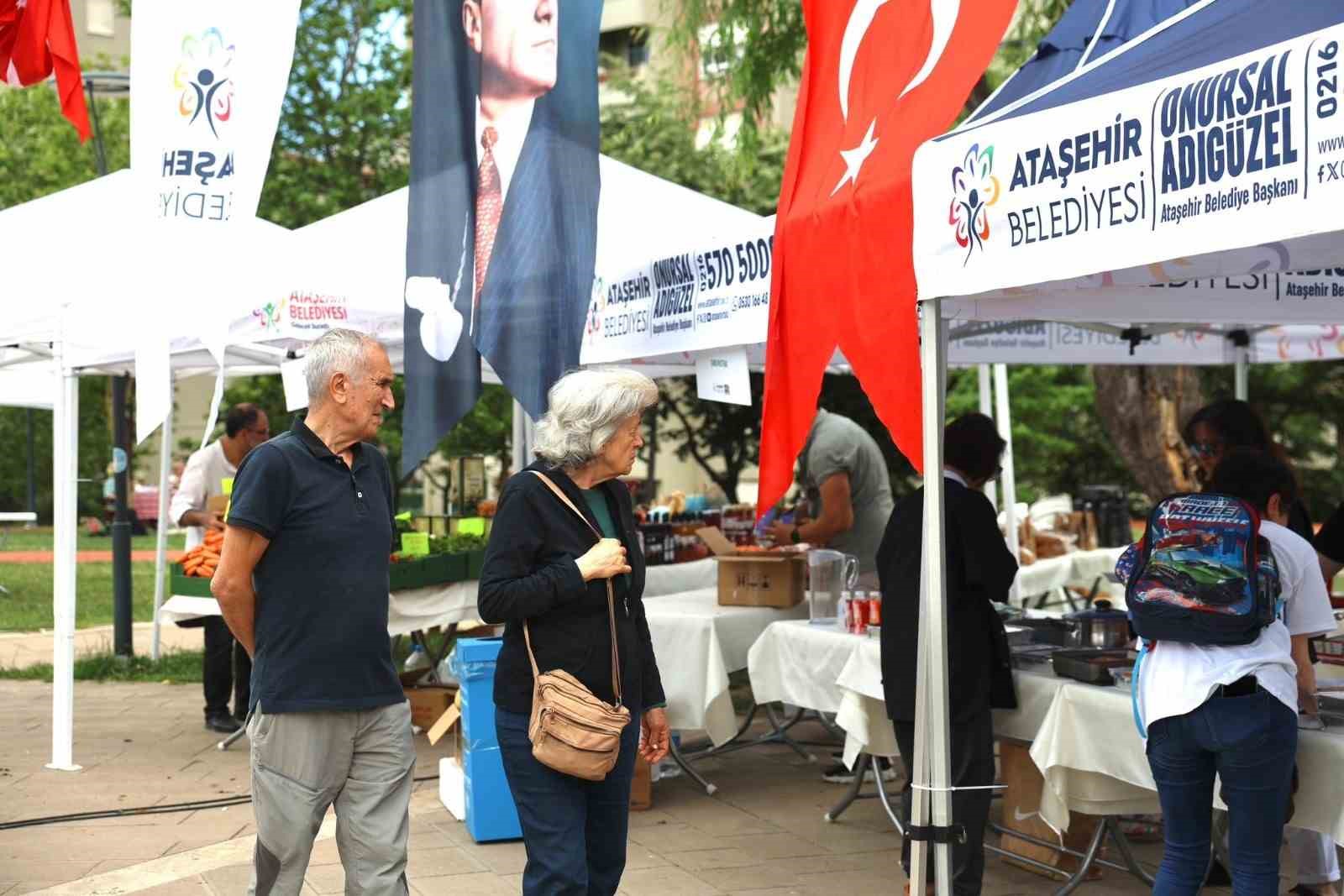 Ataşehir&rsquo;de doğaseverleri buluşturan &ccedil;evre festivali: &Ccedil;evre bilinci etkinliklerle g&uuml;&ccedil;lendi
