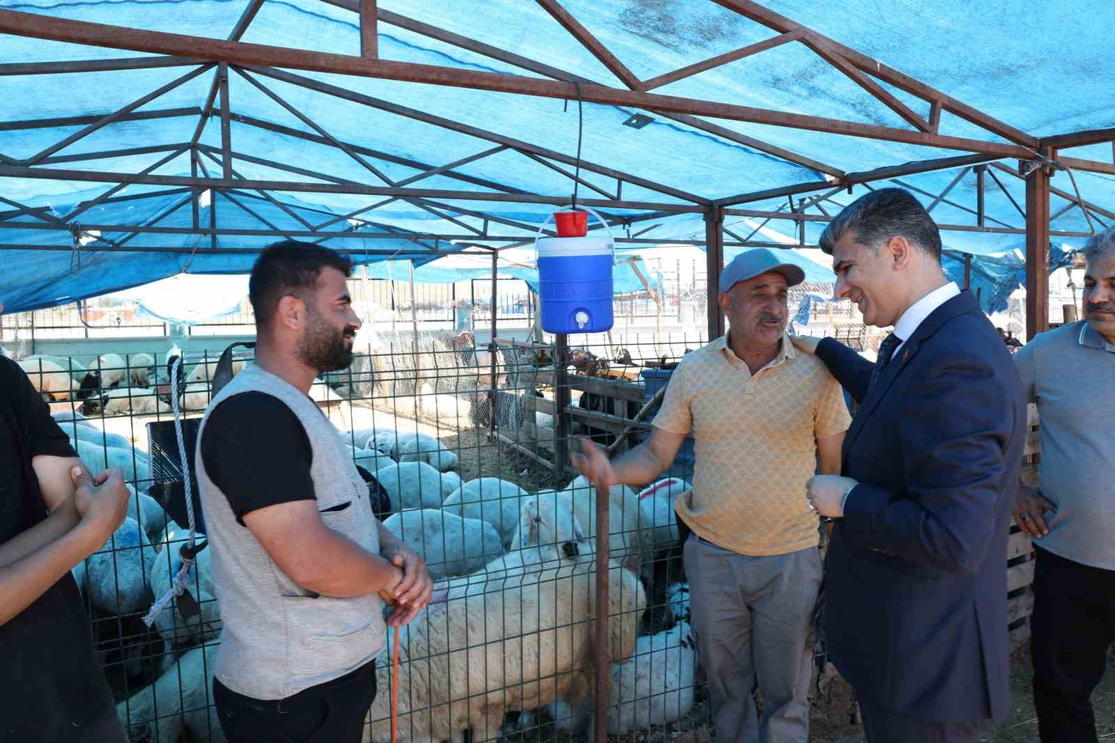 Akdeniz’de kurban satış yerleri hazır