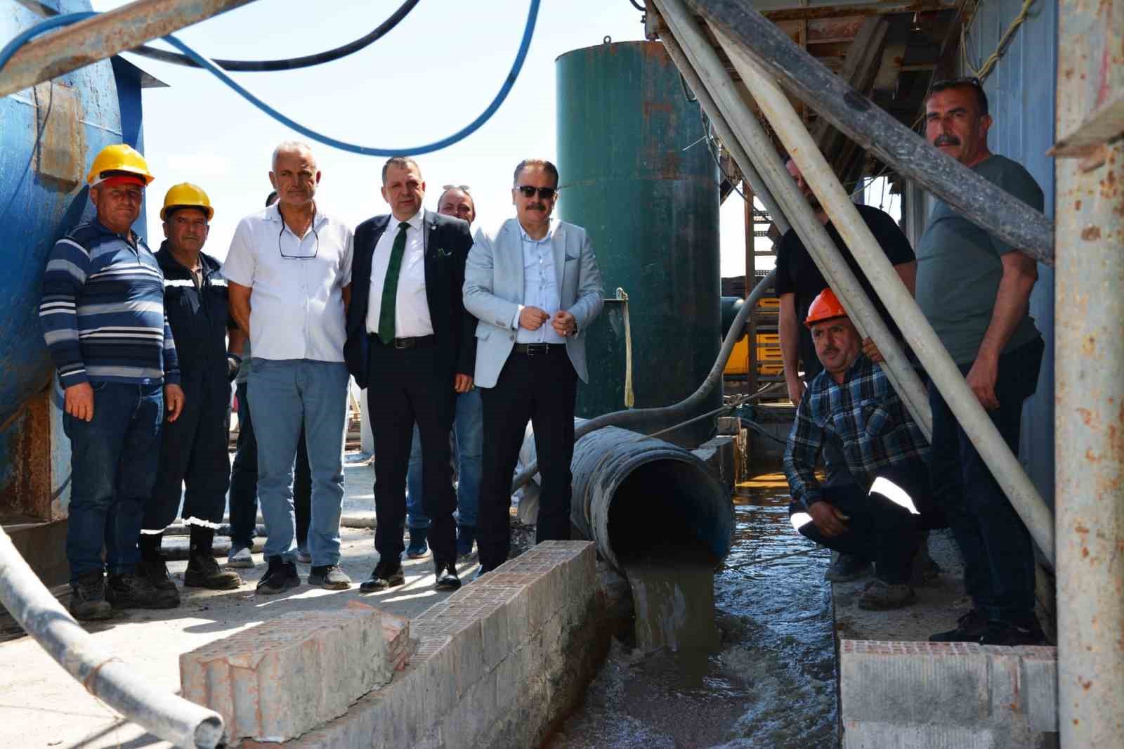 Edremit TDİOSB&rsquo;de derin sondaj &ccedil;alışmalarında sona yaklaşıldı
