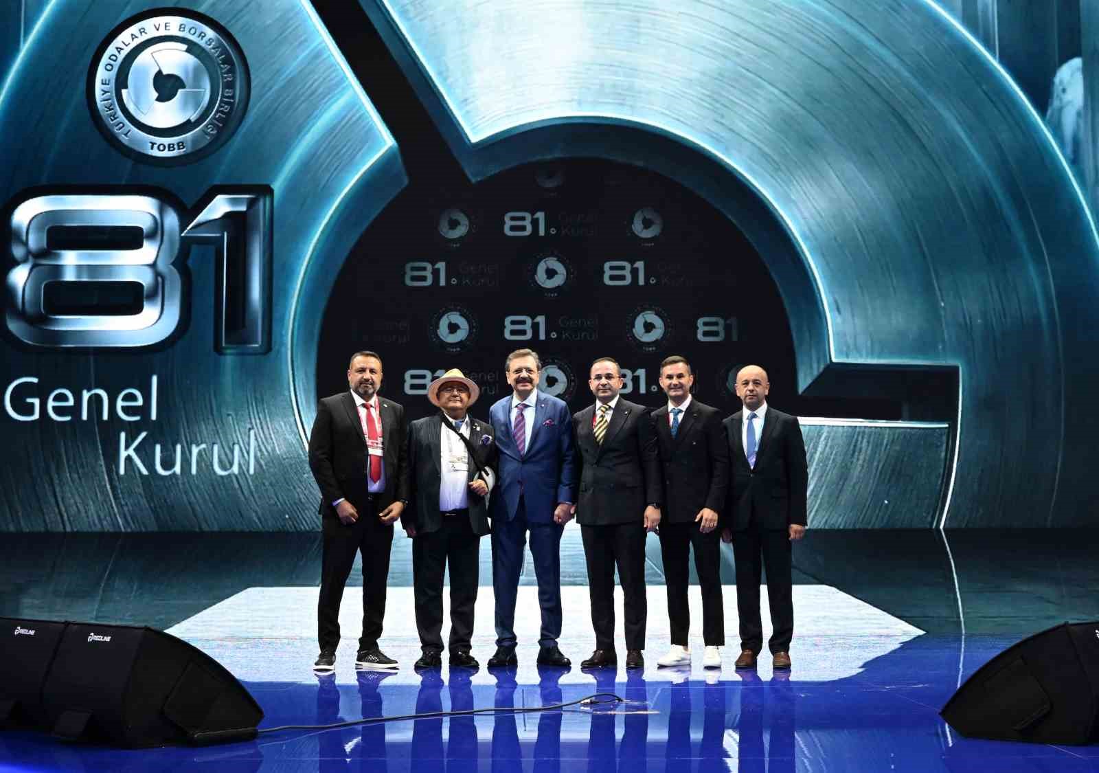 Başkan Güngör, TOBB Genel Kurulu’nda Manavgat iş dünyasının sorunlarını dile getirdi