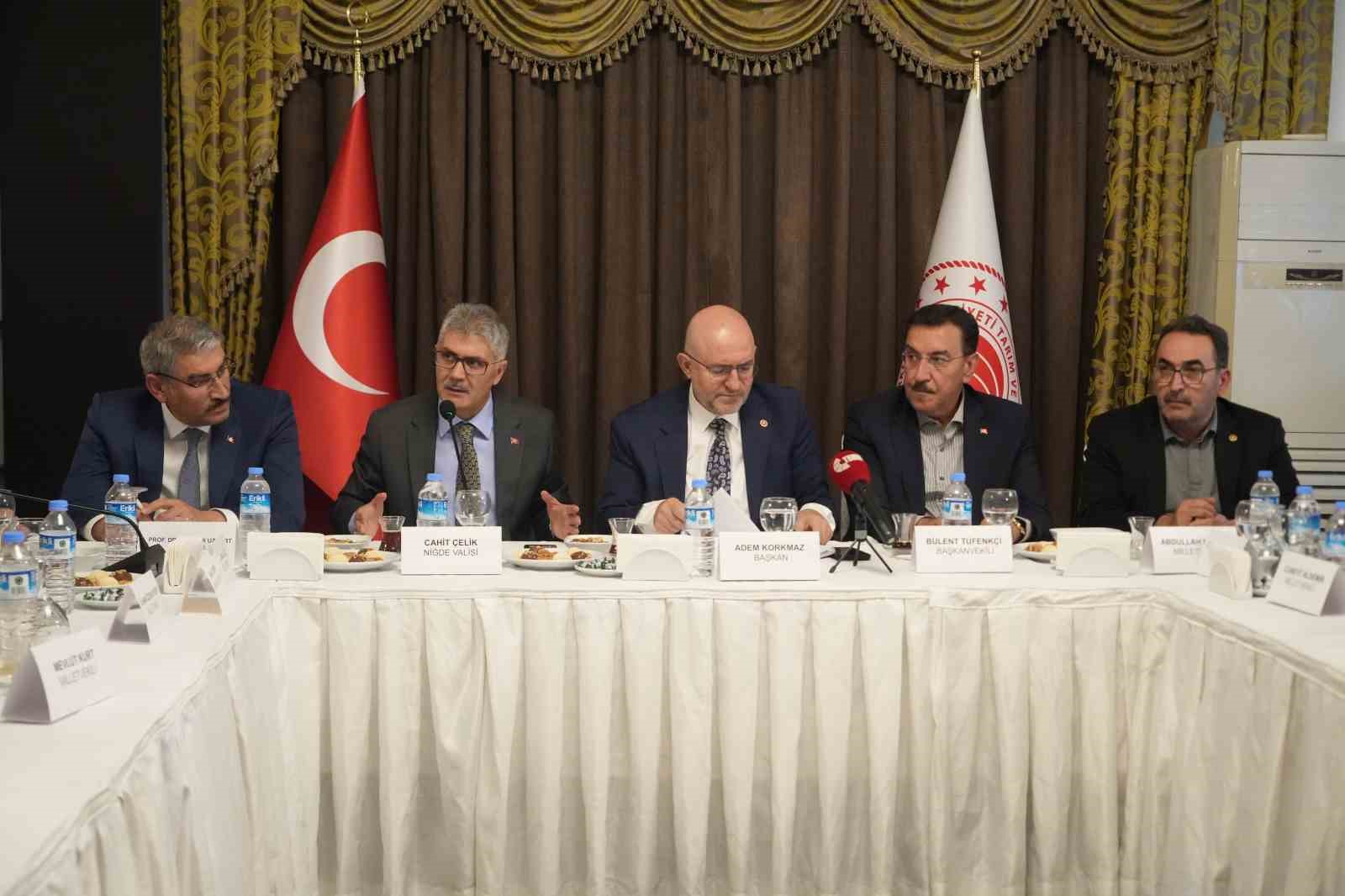 TBMM Zirai Don Olayını Araştırma Komisyon Başkanı Korkmaz: "Zirai donla mücadele konusunda ciddi çalışmalar yapılması gerekiyor"