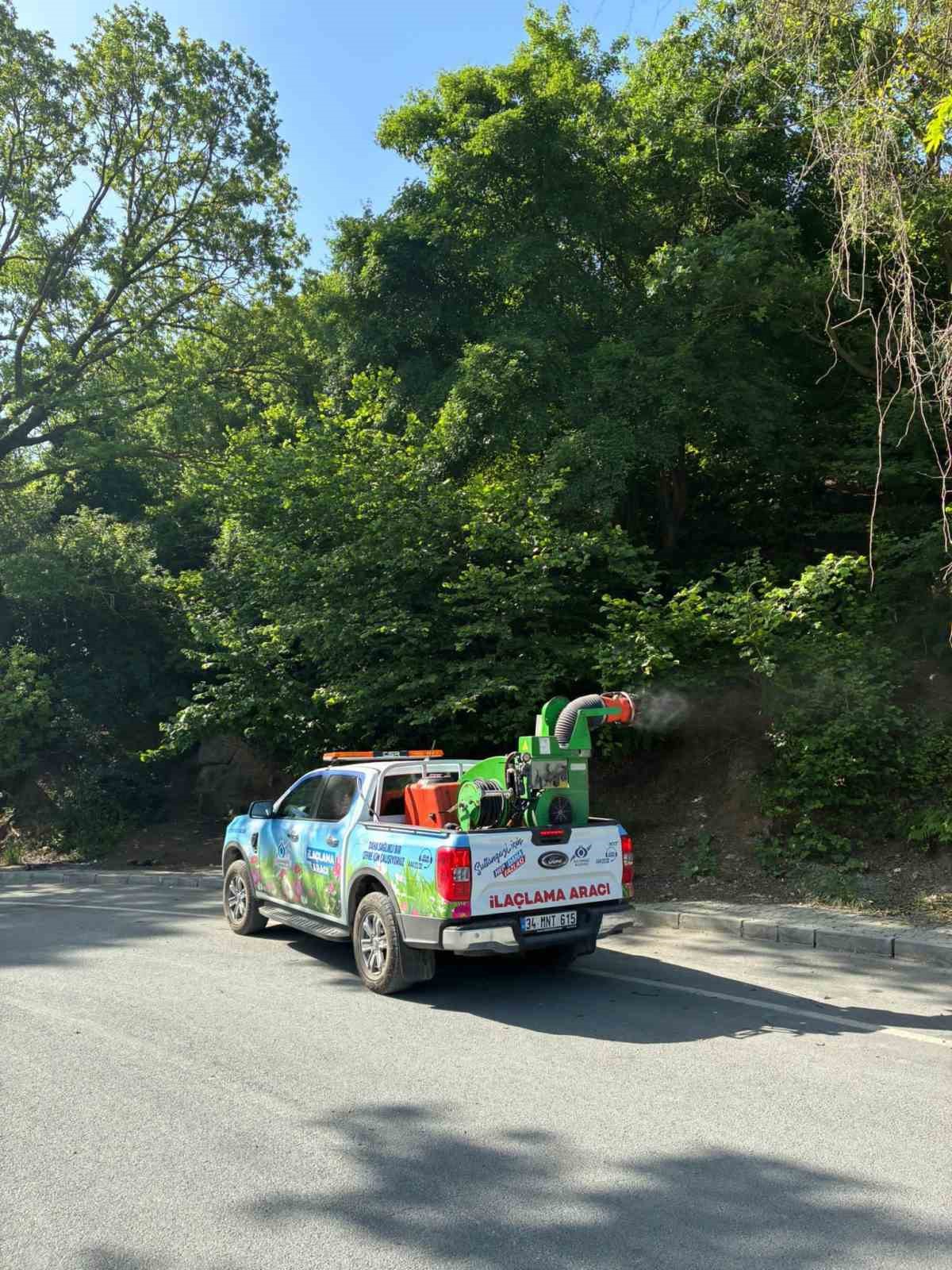 Sultangazi&rsquo;de sivrisineksiz yaz i&ccedil;in ila&ccedil;lama &ccedil;alışmaları s&uuml;r&uuml;yor
