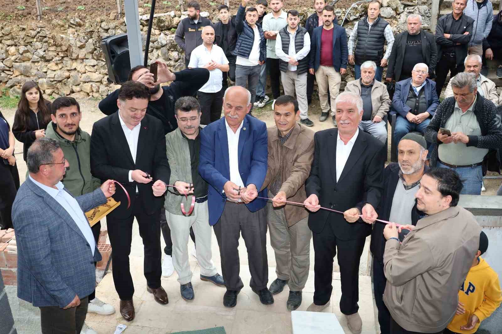 Bafra&rsquo;da Hazreti &Ouml;mer Camii dualarla a&ccedil;ıldı
