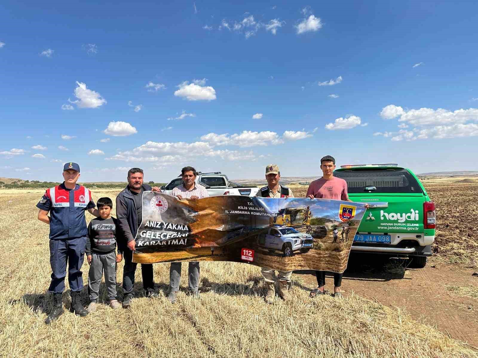 Jandarmadan &ccedil;ift&ccedil;iye anız uyarısı
