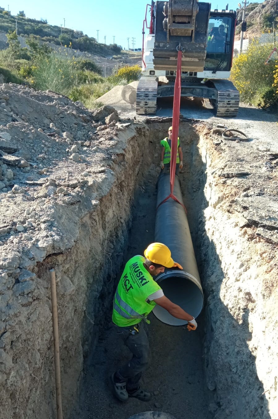 MUSKİ arıza kaynaklı su kesintilerinin ortadan kaldırılması i&ccedil;in &ccedil;alışıyor
