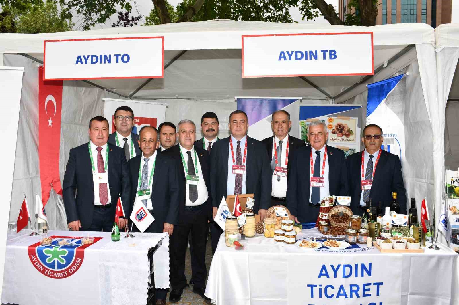 Yöresel ürünler etkinliğinde Aydın rüzgarı esti