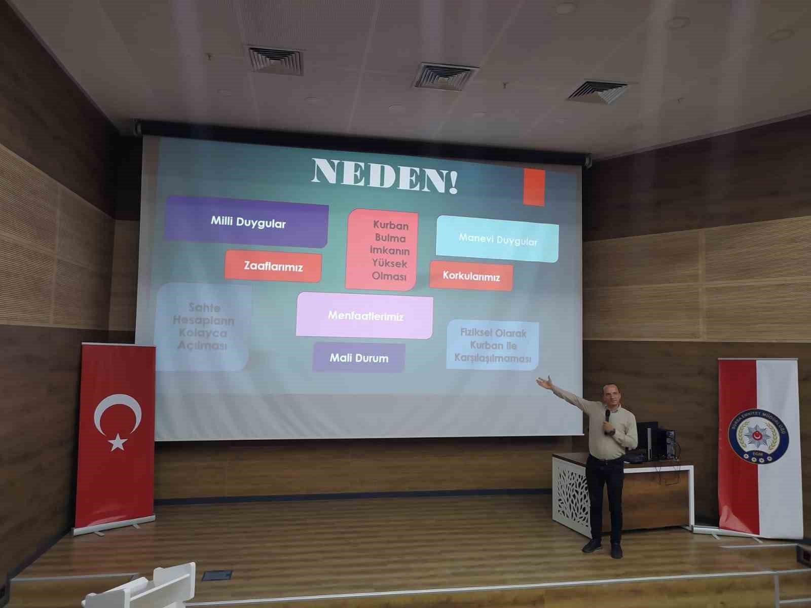 Bursa’da banka personellerine dolandırıcılık eğitimi