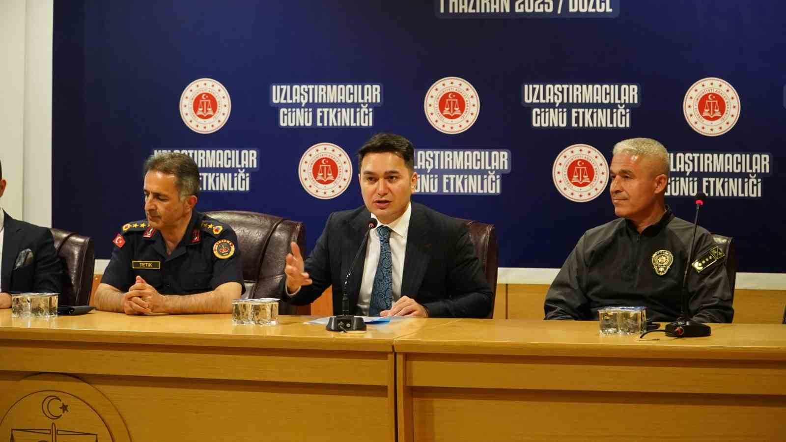 Uzlaştırma çabuk çözüm hızlı adalet