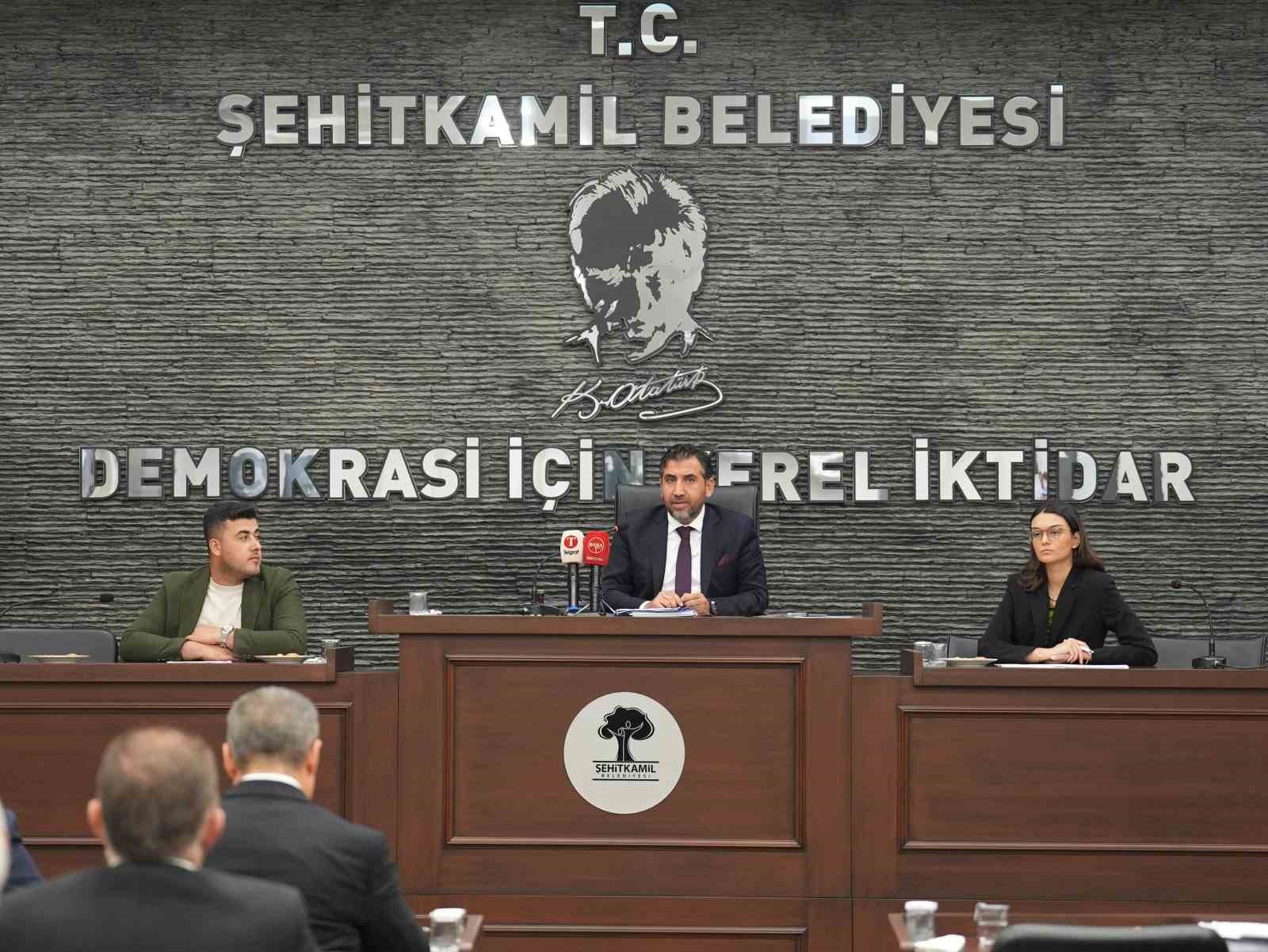 Şehitkamil Belediyesi Haziran ayı meclis toplantısı yapıldı