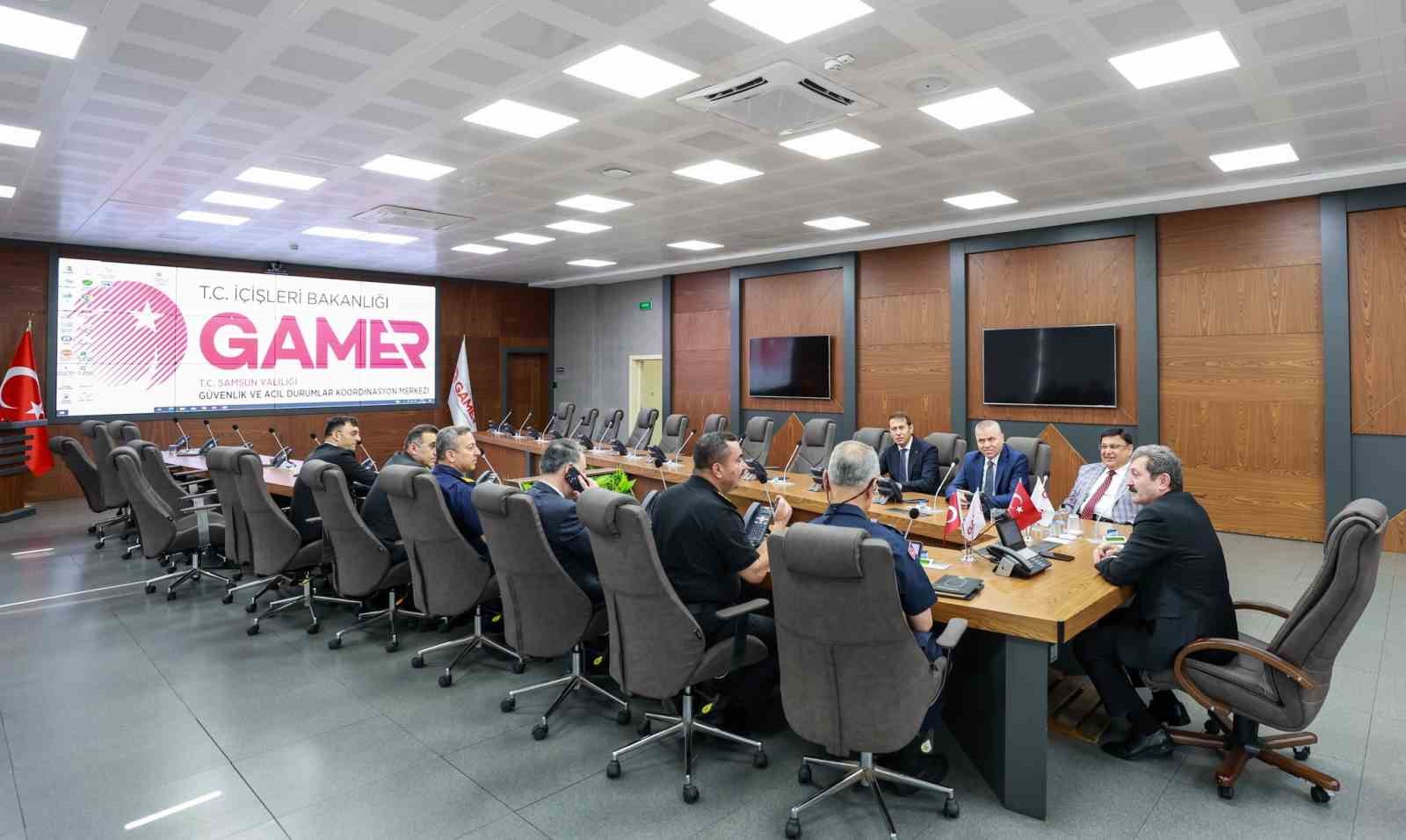 Samsun’da Kurban Bayramı tedbirleri görüşüldü