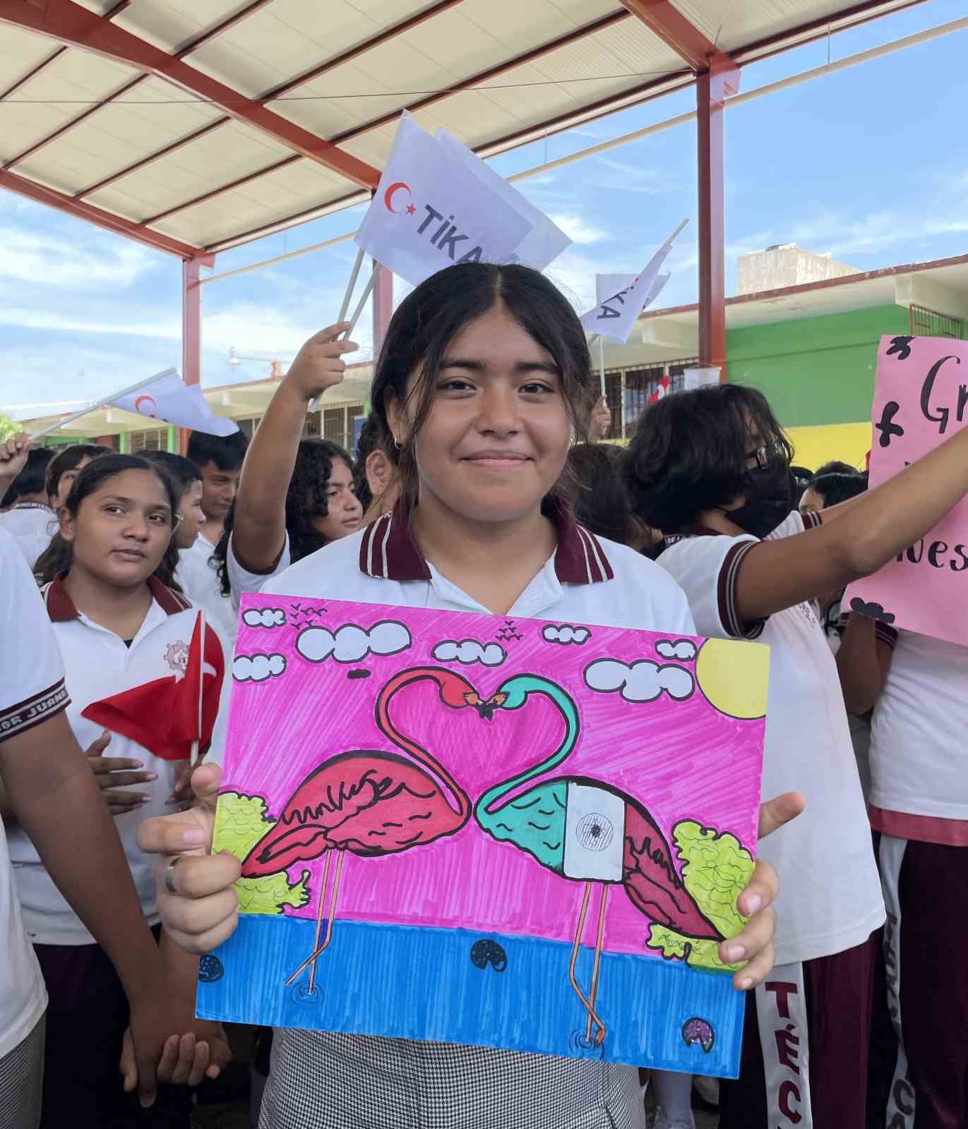 TİKA, Meksika&rsquo;da kasırgada hasar g&ouml;ren okulu yeniden eğitime hazır hale getirdi
