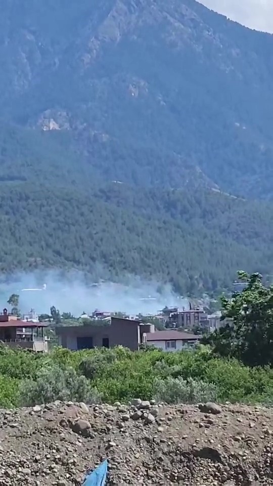 Hatay&rsquo;daki orman yangını s&ouml;nd&uuml;r&uuml;ld&uuml;
