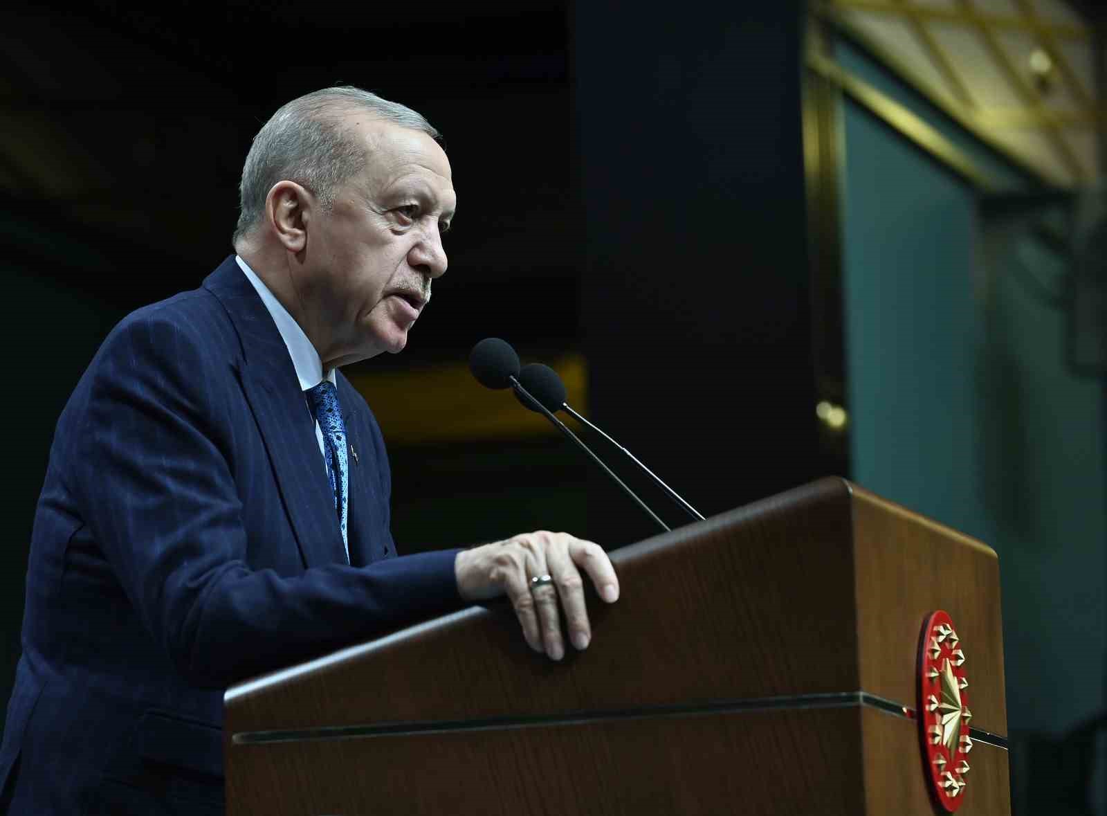 Cumhurbaşkanı Erdoğan: "Türkiye barış diplomasisinin ana merkezlerinden biri haline dönüşüyor"