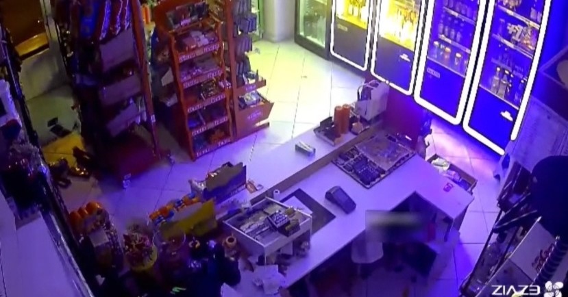 Marmaris açıklarındaki 5.8’lik deprem güvenlik kameralarına böyle yansıdı