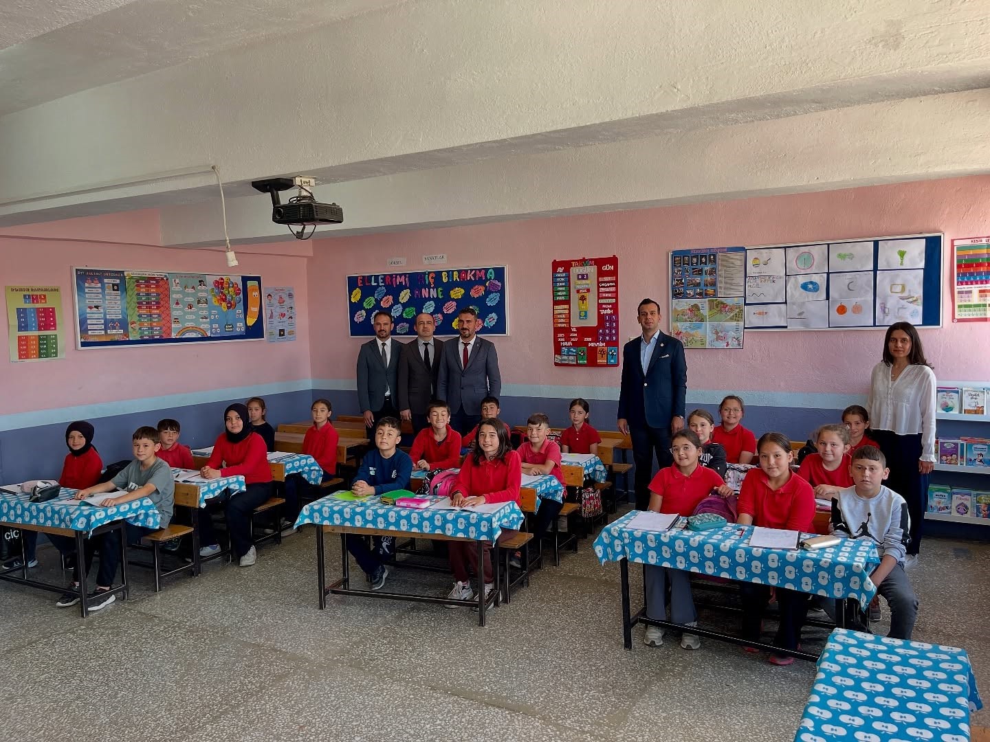 Kaymakam Aslan öğrenciler ile bir araya geldi