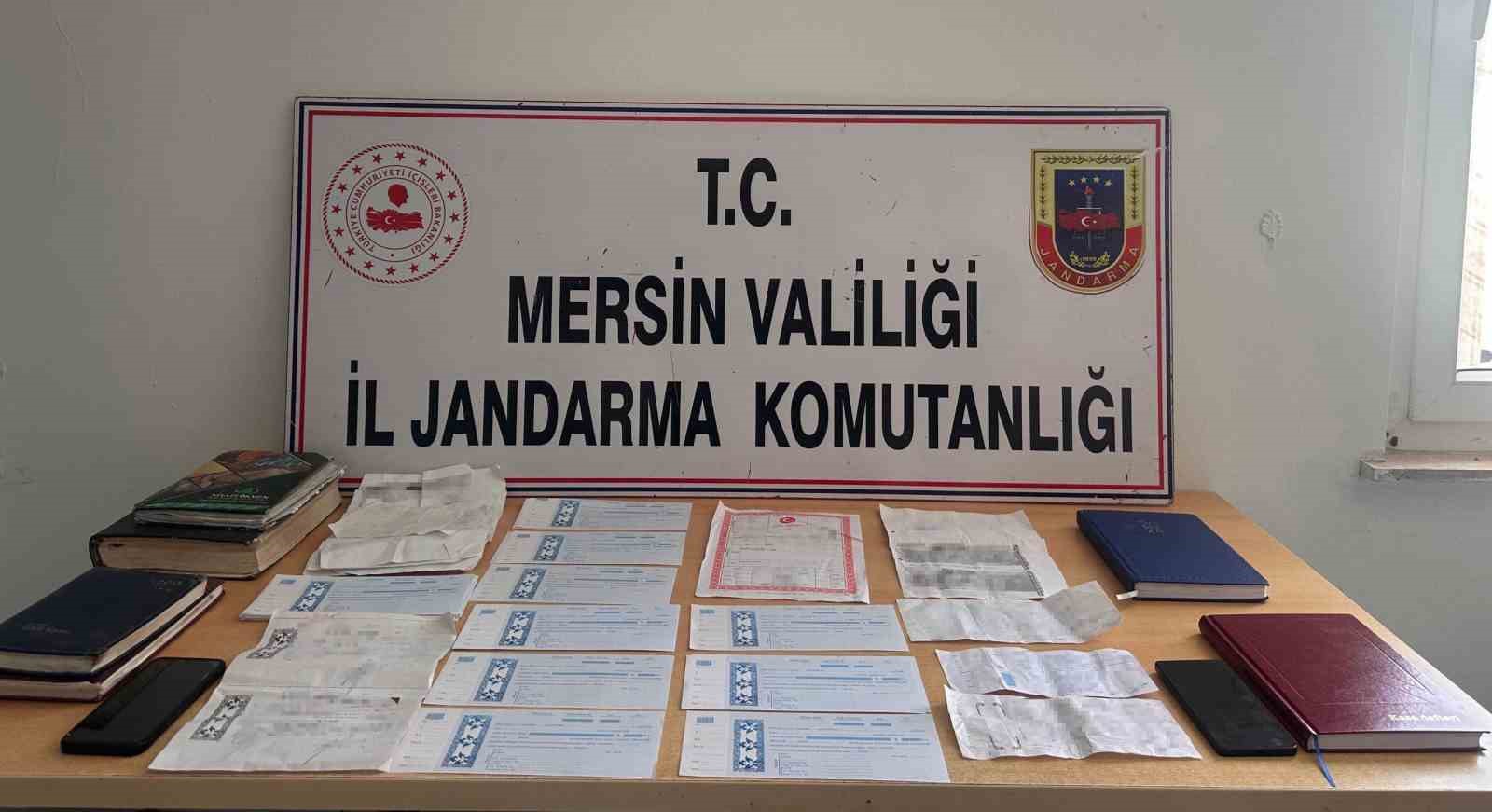 Mersin’de tefecilik yapan 3 şüpheli tutuklandı