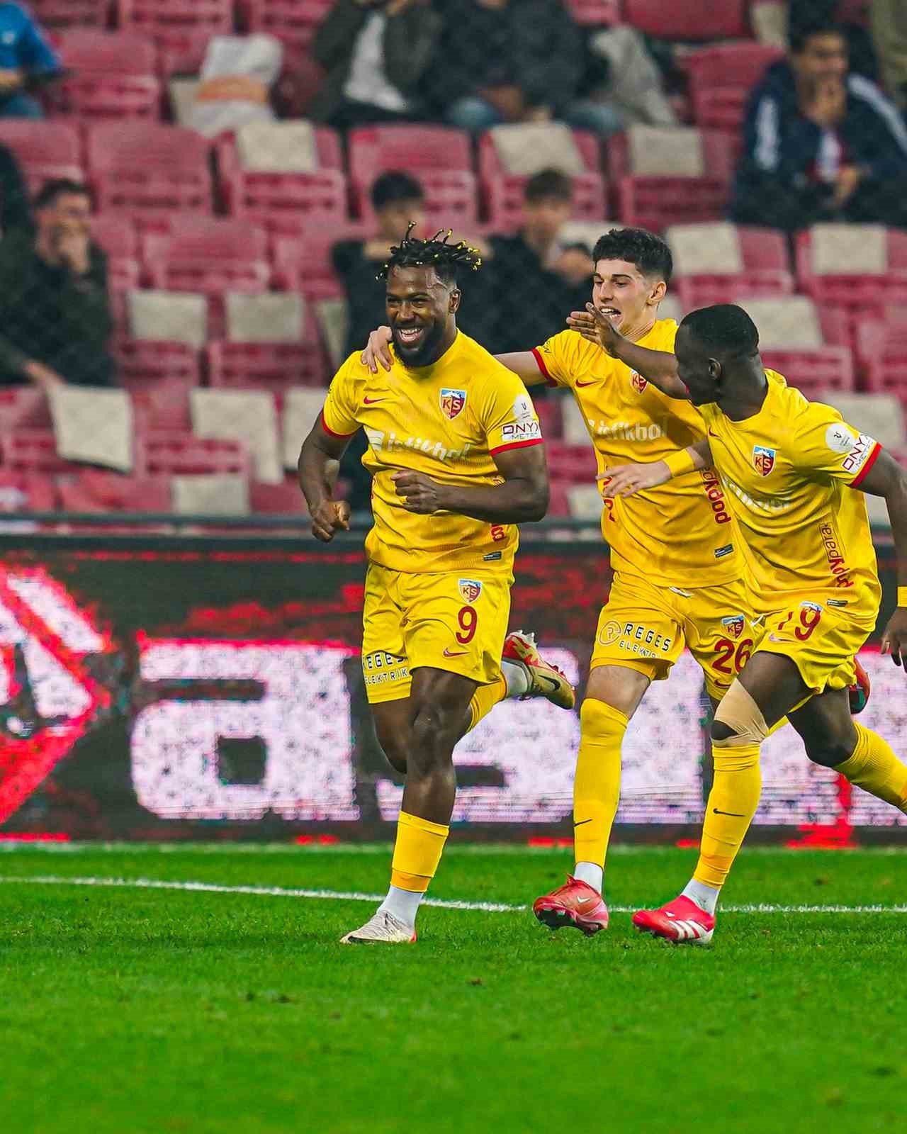 Kayserispor’da en golcü Nazon oldu