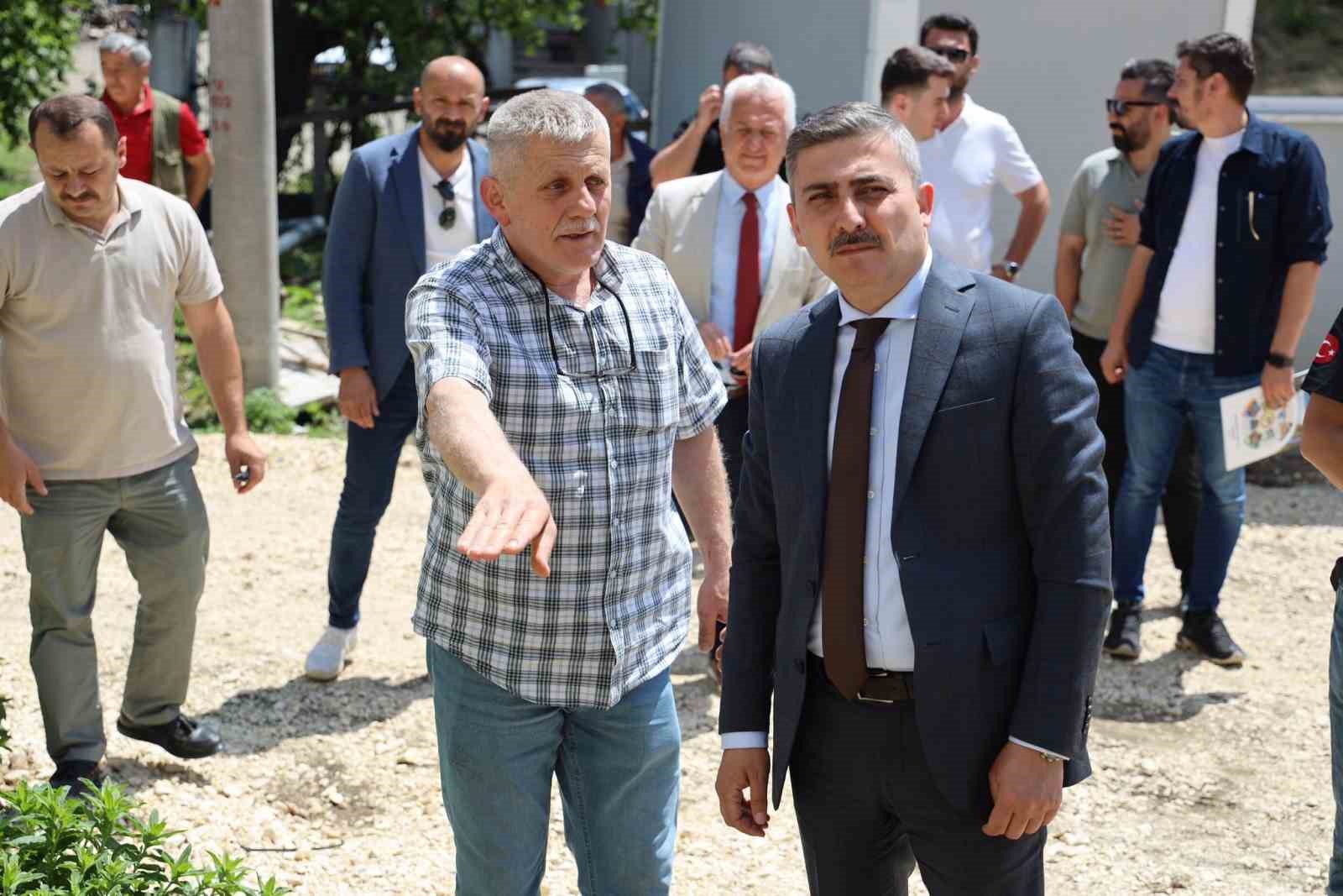 Köy ziyaretleri ile sorunlar yerinde tespit ediliyor
