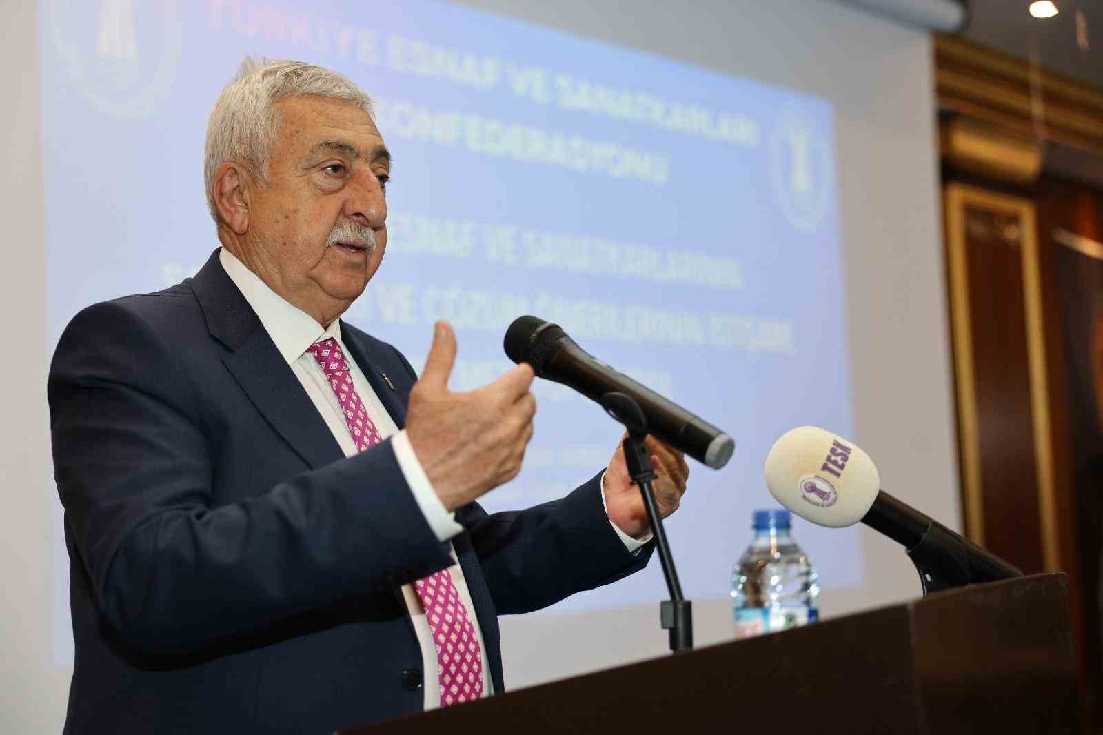 TESK Genel Başkanı Palandöken: "Deri sektöründe 2,5 milyar dolarlık bir ithalat yapıyoruz"