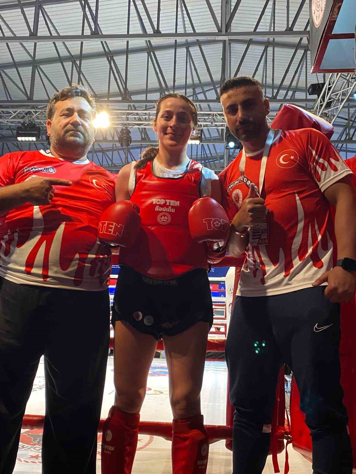 Manisalı Cemile Aykoç, dünya ikincisi oldu