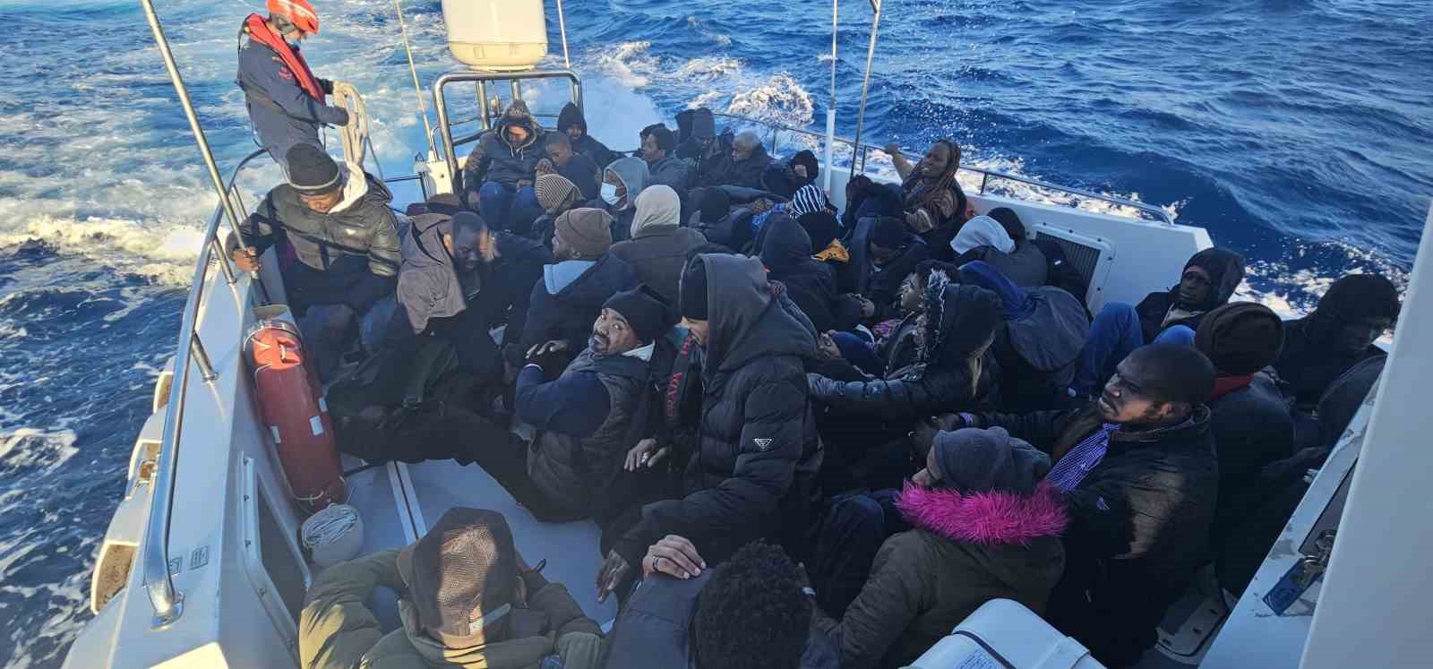 Aydın’da 1 ayda 132 düzensiz göçmen kurtarıldı
