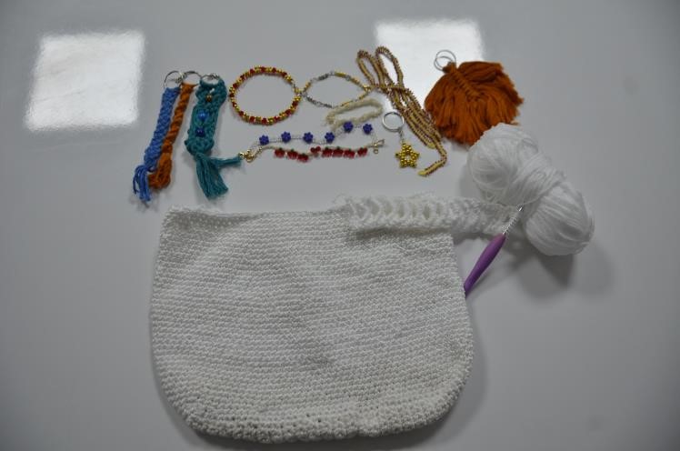 G&ouml;rme engelli &Ccedil;iler Kocaman d&uuml;nyasını &ouml;rg&uuml;yle g&uuml;zelleştiriyor
