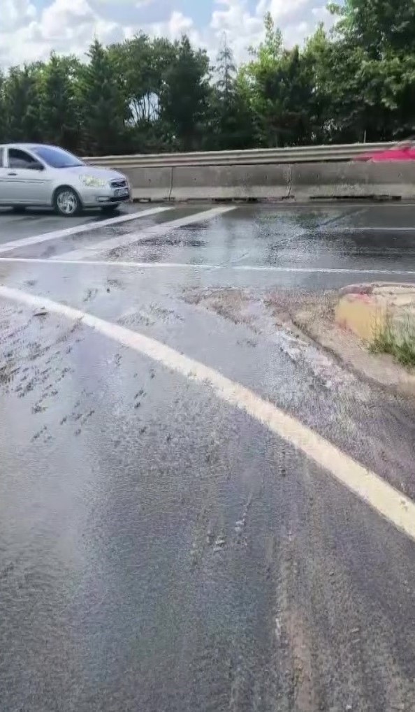 Korkunç kazada hayatlarının şokunu yaşadılar
