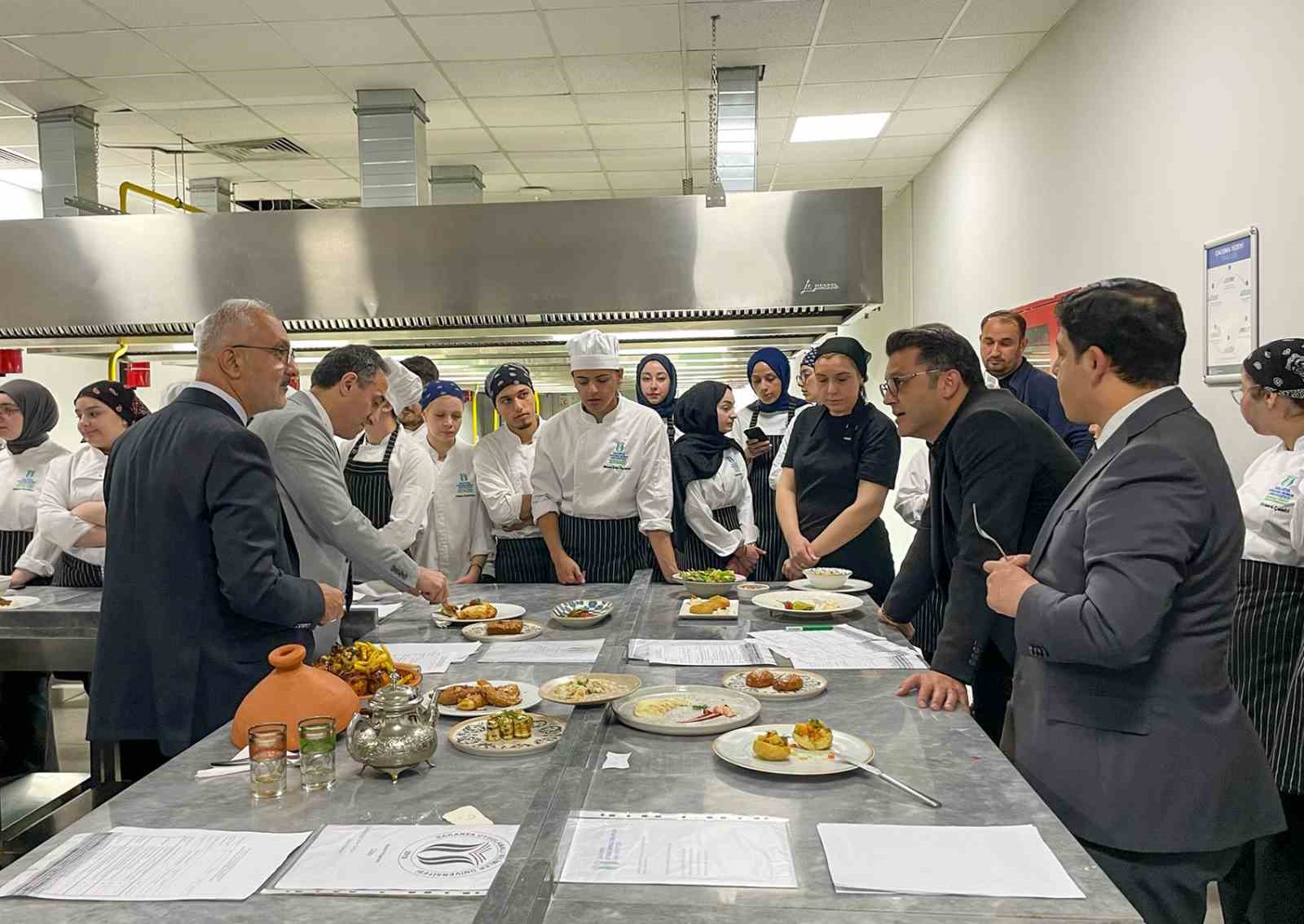 Geleceğin aşçıları hünerlerini yarıştırdı