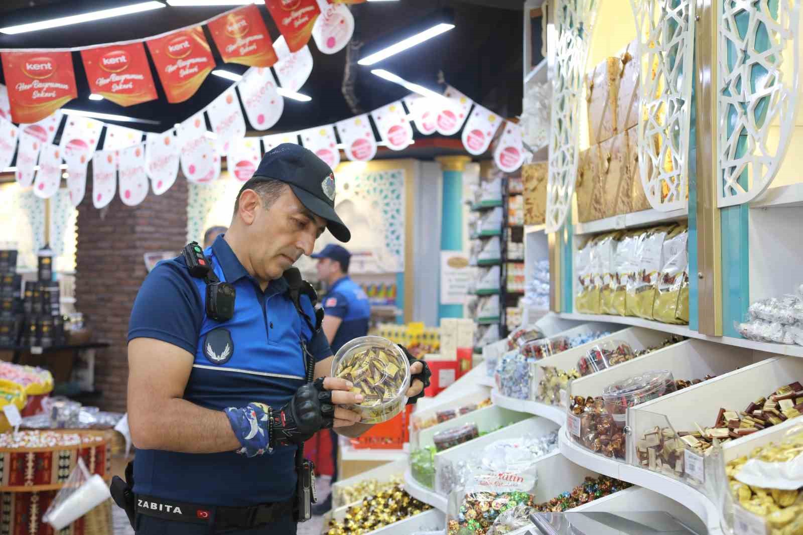 Elazığ’da zabıta ekipleri, bayram denetimini artırdı