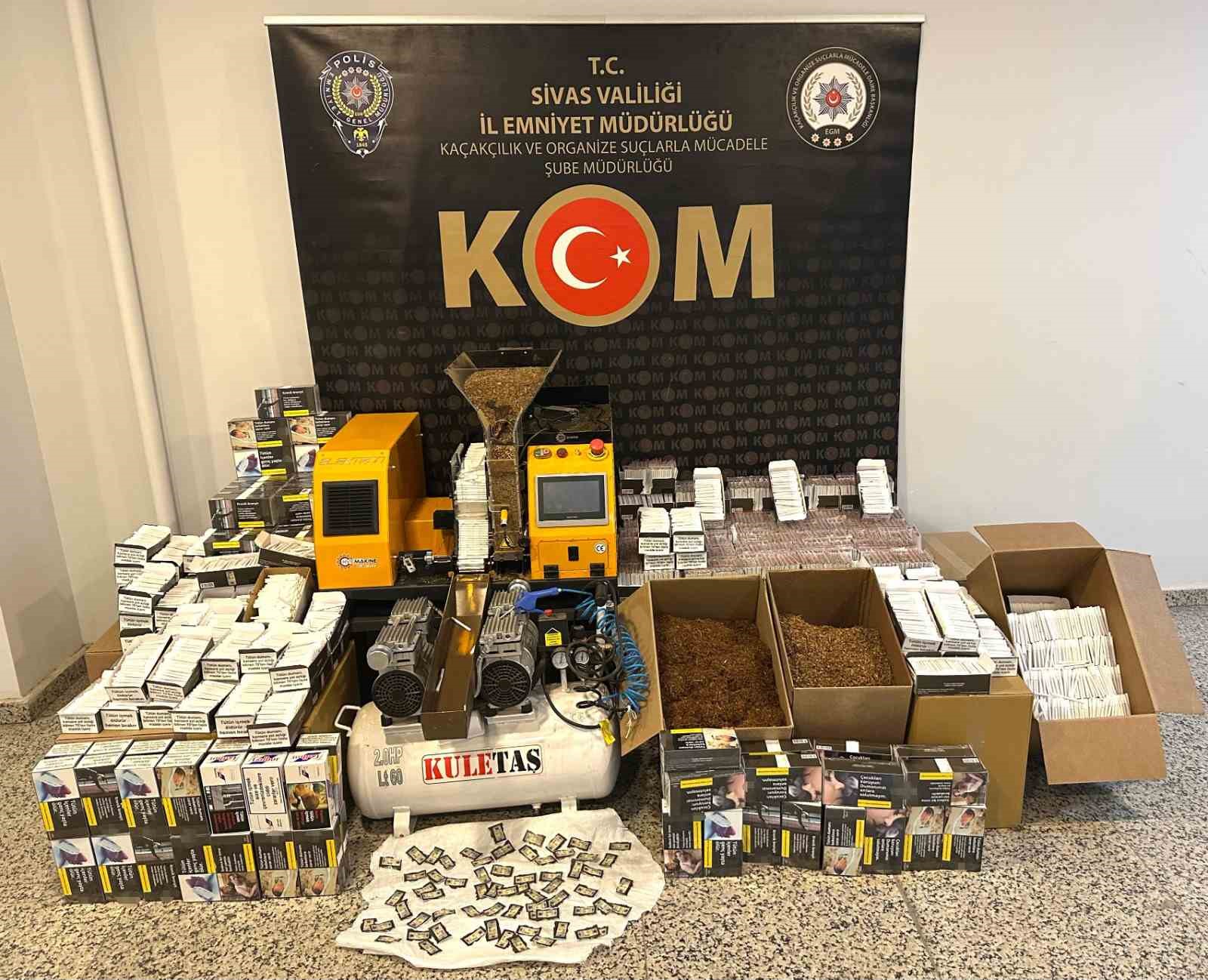 T&uuml;t&uuml;n &uuml;r&uuml;nleri ka&ccedil;ak&ccedil;ıları yakayı ele verdi
