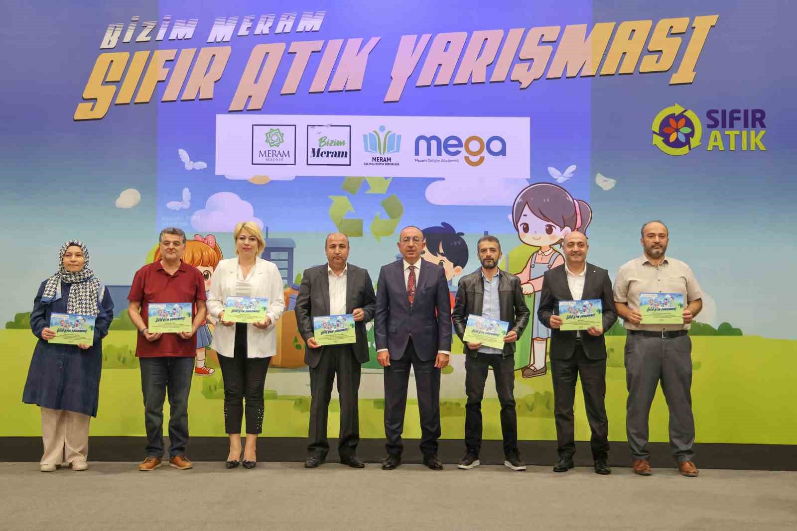 ‘Bizim Meram Sıfır Atık Yarışması’ ödülleri sahiplerini buldu
