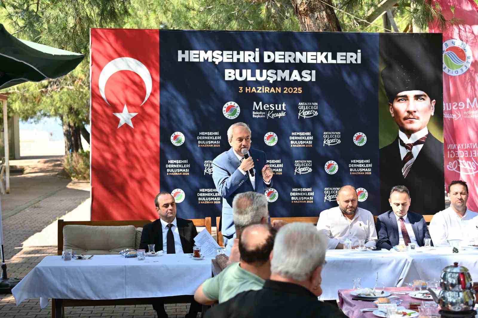 Başkan Kocagöz: "Kepez’de 7 bölgeden 81 vilayetten insan yaşıyor"
