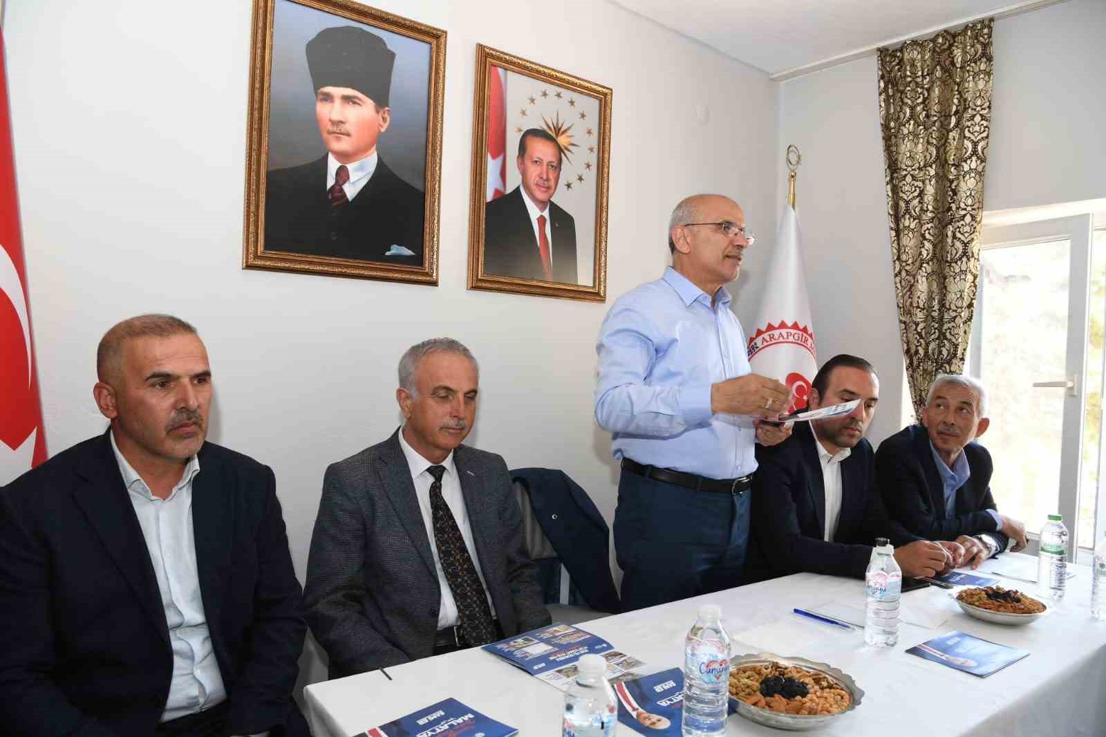 Başkan Sami Er’den Arapgir’e yatırım mesajı
