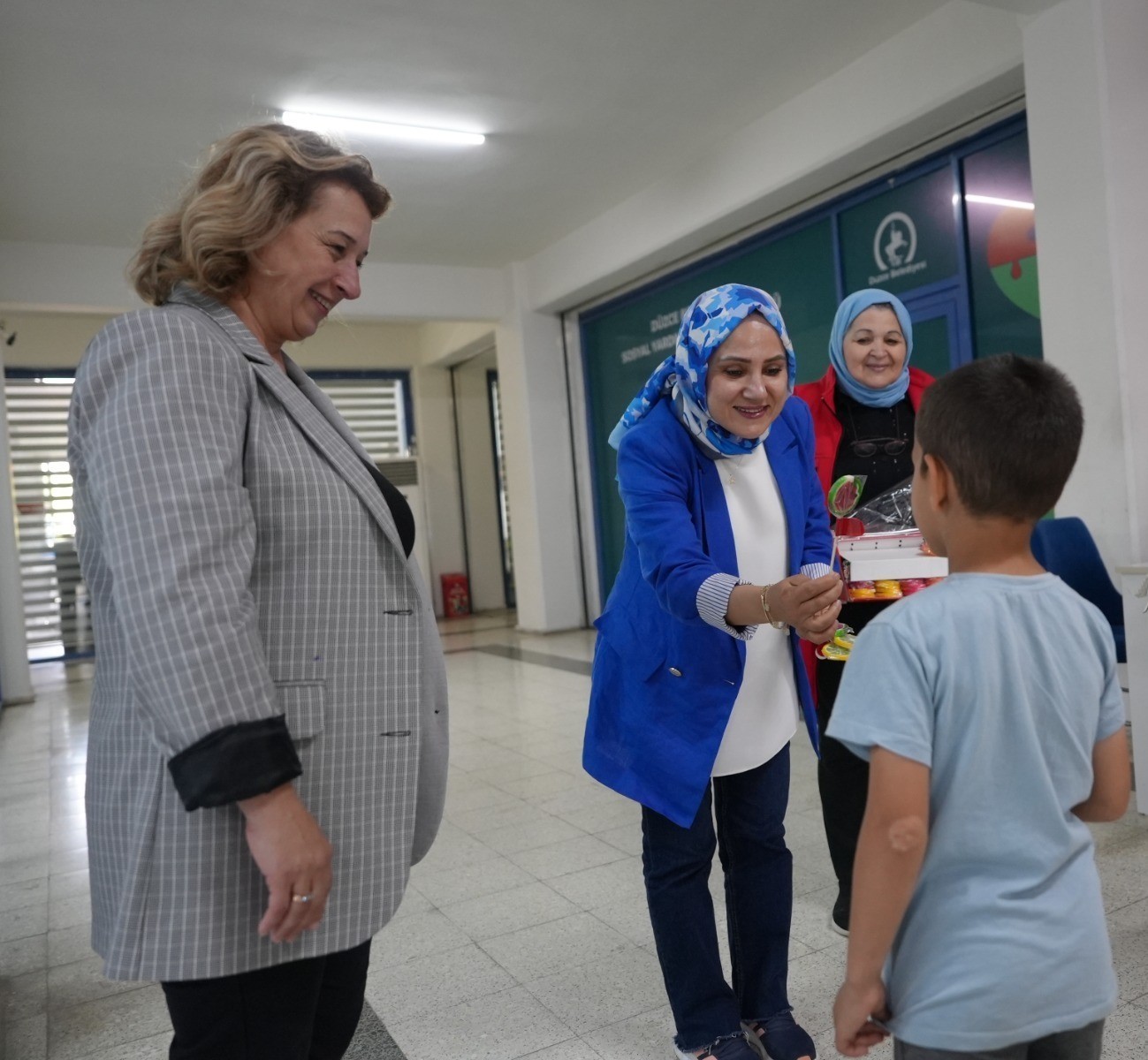 Çocuklar bayram sevinci yaşadı