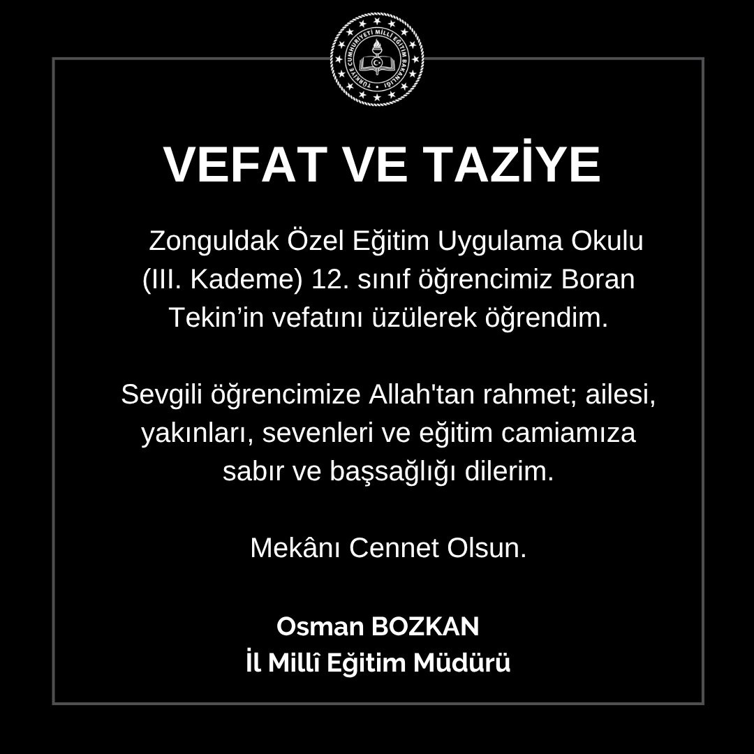 Özel eğitim öğrencisi tedavi gördüğü hastanede hayatını kaybetti
