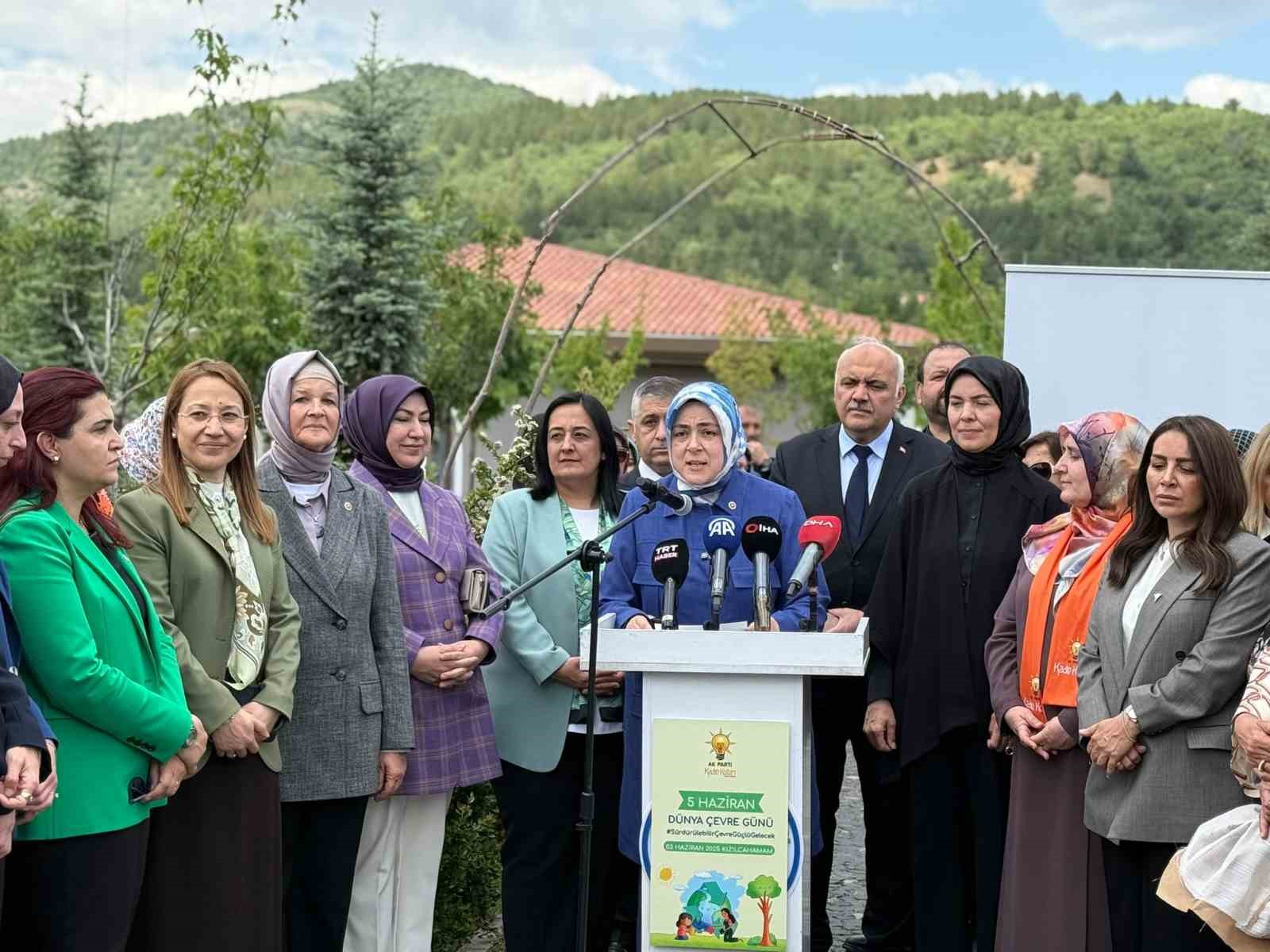 AK Parti Genel Merkez Kadın Kolları Başkanı Ercan: "Bu &uuml;lkenin AK y&uuml;rekli kadınları, T&uuml;rkiye Y&uuml;zyılı&rsquo;nın yeşil vizyonunun sahadaki mimarlarıdır"
