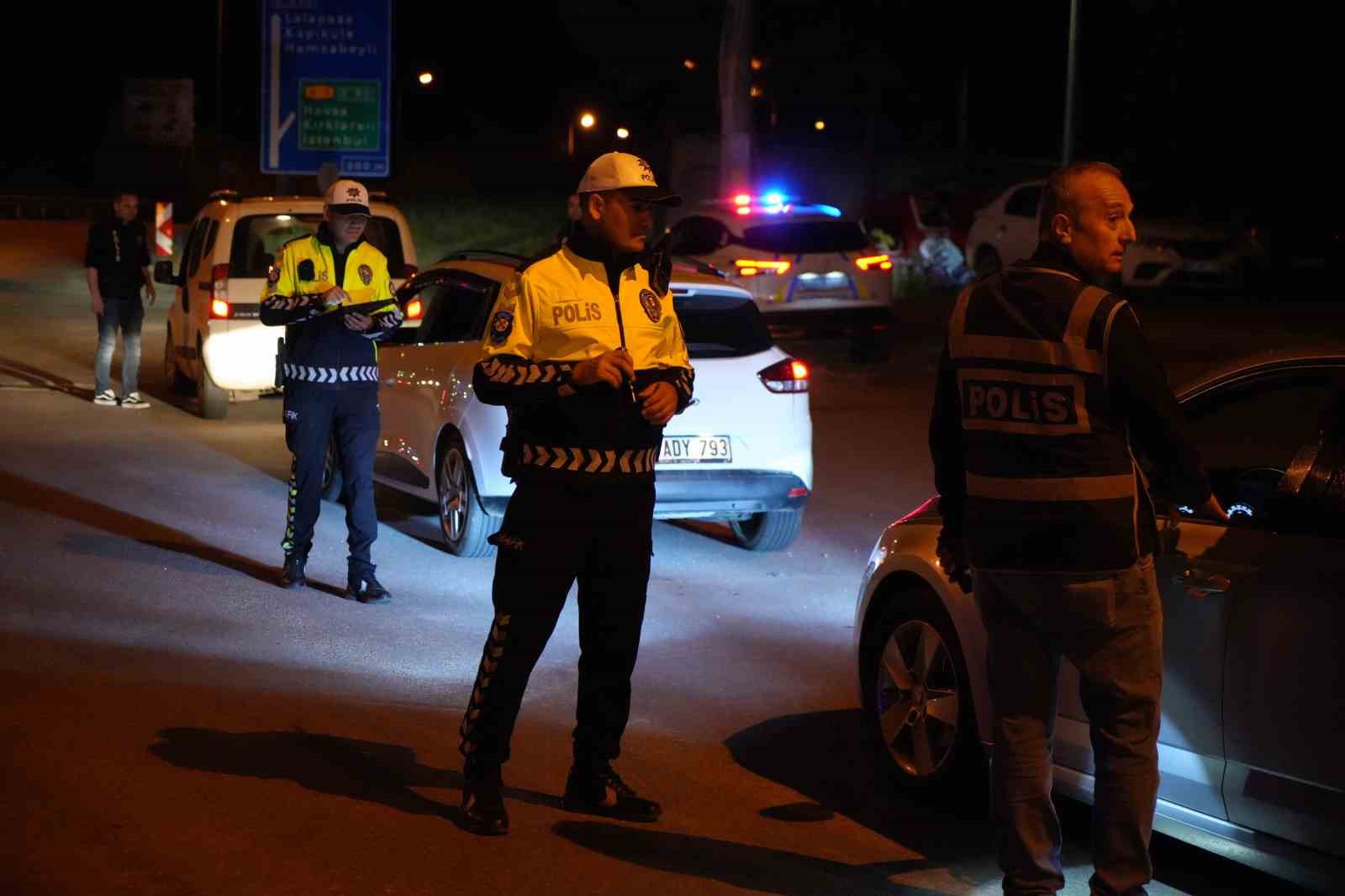 Edirne&rsquo;de asayiş ve trafik denetimi
