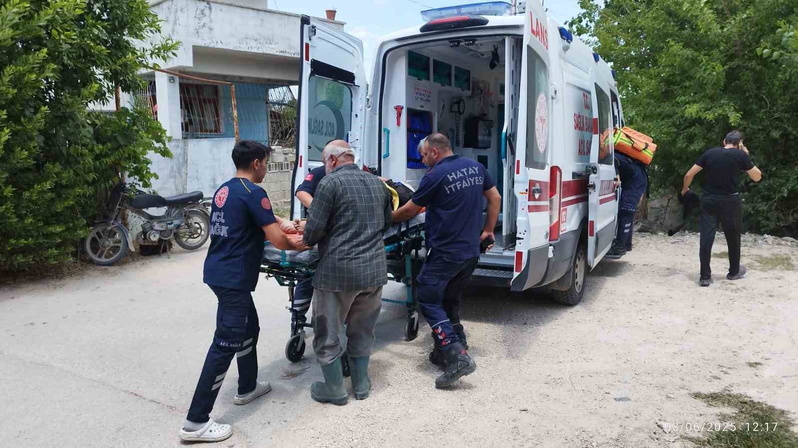 Su kuyusuna düşen 91 yaşındaki adamı itfaiye kurtardı